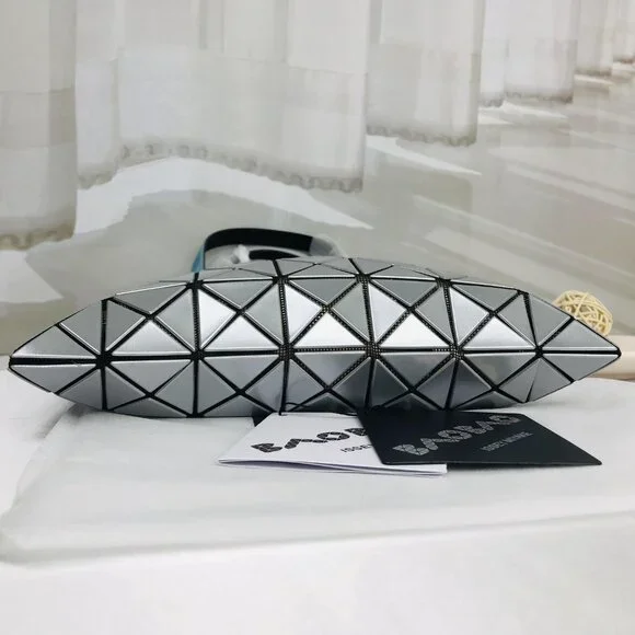 NWT Bao bao Issey Miyake Tote Bag in blue&silver - Picture 5 of 12